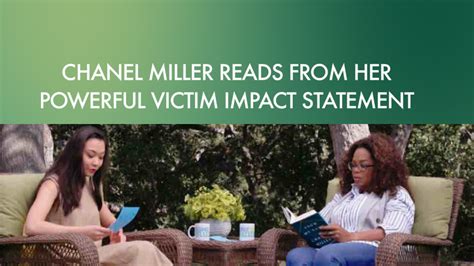 Chanel miller impact statement